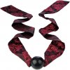 Calexotics - scandal ball gag with black/red bow