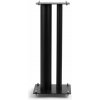 NorStone STYLUM 2 SPEAK STANDS/PAIR/BLACK SATN