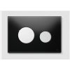 Tece Loop Button sklo čierne/chróm 9240656