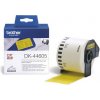 rolka BROTHER DK44605 Removable Yellow Paper Tape (Žltá 62mm) DK44605