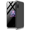 GKK 360°TPU Ochranný kryt pre Xiaomi Mi 9 - čierno strieborné