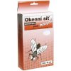 Sada okenná sieť 150x130cm čierna suchý zips 5.6m