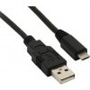 Solight SSC1301E USB 2.0 A konektor - USB B micro konektor, sáček, 1m
