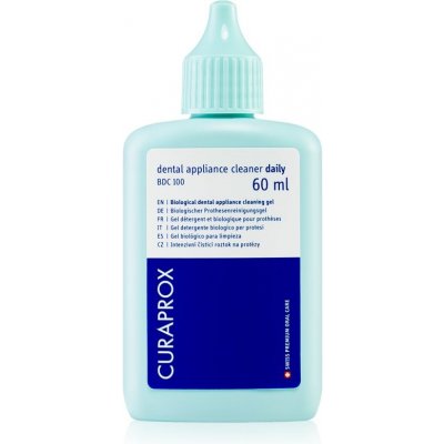 Curaprox BDC 100 čistiaci roztok na zubné náhrady Daily 60 ml