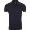 SOĽS Pasadena Pánske polo triko SL00577 French navy / Neon orange L