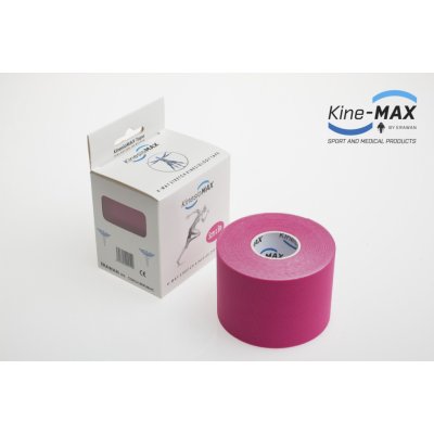 Kine-Max 4WAY Stretch tejp ružová 5cm x 5m