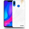 Picasee silikónový čierny obal pre Huawei Nova 3 - White