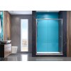 Aquatek MASTER B2 Sprchové dvere do niky 130x185cm, posuvné, chróm, matné sklo AQ MASTERB2CH13061