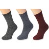 Wooline ponožky 3v1 MERINO NATURAL WOOL 3 dámske
