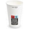 Wimex Papierový pohár (FSC Mix) s ciachou biely O70mm 0,2L (50 ks)