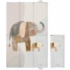CEBA BABY Podložka prebaľovacia cestovná (80x50) Basic Elephant Family