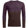 Ortovox 185 Rock'n'Wool termo dlhé pánske - dark wild berry Veľkosť: M