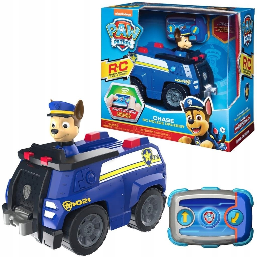 Spin Master PAW PATROL AUTÍČKO S CHASEM NA DIAĽKOVÉ OVLÁDANIE