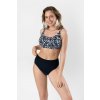 NOVINKA | Dvojdielne plavky so športovou podprsenkou Timo 812644 Farba: Vícebarevná, Veľkosť: 75E