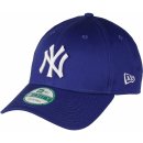 New Era League Basic New York Yankees Royal/White Strapback modrá / bílá / modrá