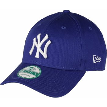 New Era League Basic New York Yankees Royal/White Strapback modrá / bílá / modrá