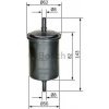 0450902161 - Palivový filter BOSCH