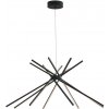 Moderné svietidlo FAN EUROPE SHANGHAI 3000K LED-SHANGHAI-S8C NERO