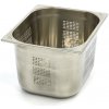 Gastronádoba 1/2 GN - perforovaná - hĺbka 20 cm - 32,5 x 26,5 cm - nehrdzavejúca oceľ