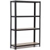 Regalux Regál RR3 160 × 80 × 30 cm RR3-KUI3080-4