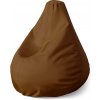 Sablio Sedací vak Pear Hnedá - 70 x 95 x 15 cm
