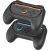 iPega SW2055H Grip pre JoyCon ovládače Nintendo Switch 2 čierna