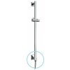 Sapho Posuvný držiak sprchy, vývod vody, 600mm, chróm 1202-04