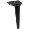 GTV ANCHOR nábytková noha, H=150 mm, ocel, černá matná