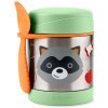 SKIP HOP Zoo Termoska na jedlo s lyžičko/vidličkou Mýval 325 ml, 3r+