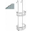 SO - SIDELINE DK1031 - Košík do sprchy dvojitý CHL - chróm lesklý