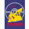 FARO Fleecová / fleece deka Pokémon Pikachu 100x140