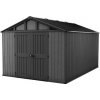 Záhradný domček Keter Stronghold 10 x 15 sivý, s podlahou, 610693