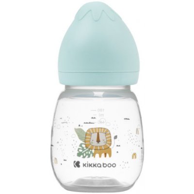 KikkaBoo dojčenská fľaša Savanna Mint 180ml