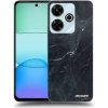 Picasee silikónový čierny obal pre Xiaomi Redmi 13 4G - Black marble