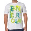 Pánske Tričko - Energia (biele) - 3XL