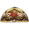 Vitrážové tienidlo na lampu Tiffany kolekcia LILY Ø40