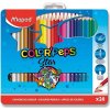 Pastelky Maped Metal Box trojhranné 24 ks