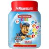 Pharmasis MULTIVITAMIN KIDS Labková patrola želé pre deti, modré 1x50 ks