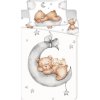 Jerry Fabrics Obliečky do postieľky Macko Ribbon baby