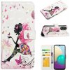 Peňaženkové 3D puzdro Oil na Oppo A38 - Flower Fairy