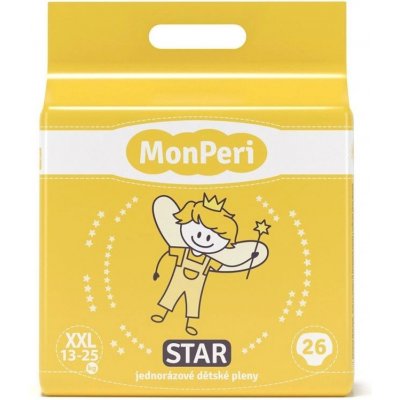 MonPeri STAR XXL 13-25 kg 26 ks