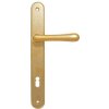 BERNAT MOUNTING BERNAT dverové kovanie Element Rozteč: 90 mm, Povrchová úprava: surová mosadz, Prevedenie: BB (izbový kľúč)