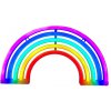 ACA Lighting Neónová lampička - Dúha 2.0, 3x AA batérie