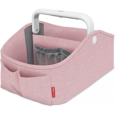 SKIP HOP Organizér s osvetlením pre hygienické potreby Pink