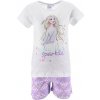 SUN CITY Dětské pyžamo Frozen Ľadové kráľovstvo Smile bavlna bílé Velikost: 128 (8 let)