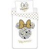 Jerry Fabrics Obliečky Minnie gold 02 1x70x90/1x140x200cm