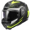 Překlápěcí helma LS2 FF910 Advant II ASTRAL černá/fluo žlutá S