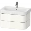 Skrinka pod umývadlo DURAVIT Happy D.2 Plus biela 775 x 415 x 490 mm 1260596; HP4387022220000