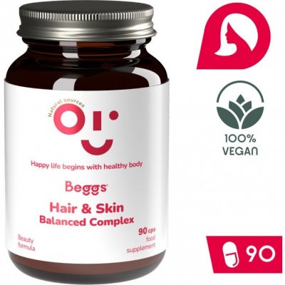 Beggs Balanced hair & skin Complex (90 kapsúl)