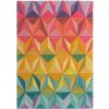 Flair Rugs , Ručne všívaný kusový koberec Illusion Reverie Multi, 120x170, viacfarebná, chodba / predsieň